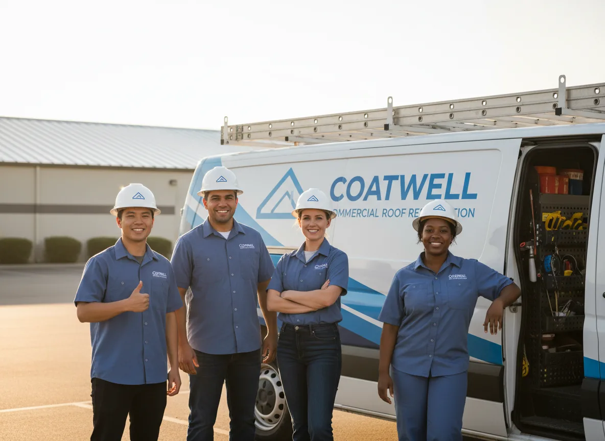 Commercial roof coating company in Almond, NC